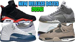 AIR JORDAN 6 REVERSE INFRARED 2026, JORDAN 5 WOLF GREY, AJ 12 FRENCH BLUE, AIR MAX 95 GRAPE + MORE