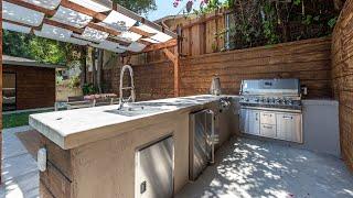 60 Modern Outdoor Kitchen Design Ideas 2024 | Modern Backyard bbq Area Design 2024