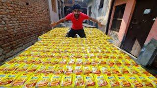 500 Maggi Noodles | Indian recipe #record