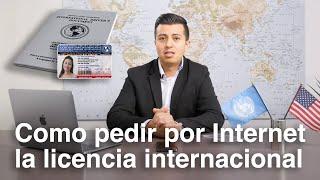 Como conseguir la Licencia Internacional de IDL Services Inc por Internet (2022)