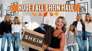 HUGE FALL SHEIN TRY ON HAUL || sweaters, business casual & outerwear