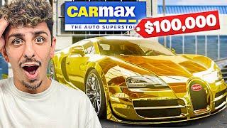 Taking a Gold Bugatti to CarMax to See What They Offer…