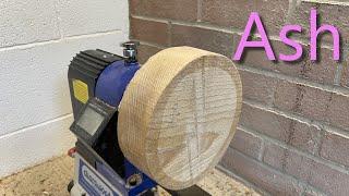 Wood turning - Elegant Ash Bowl