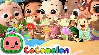 Five Little Monkeys Jumping on the Bed | CoComelon Nursery Rhymes & Kids Songs