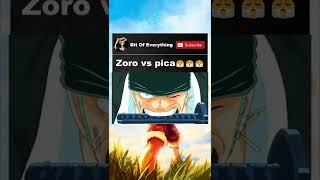 Zoro vs Pica so cold#shorts #onepiece #zoro #pica