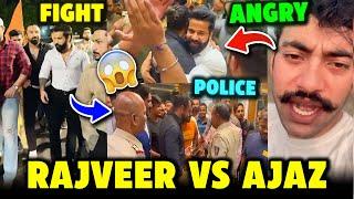 Ajaz Khan vs Rajveer Fitness FIGHT OVER | Rajput ANGRY on Rajveer Sisodia | Rajveer Meet Ajaz Khan