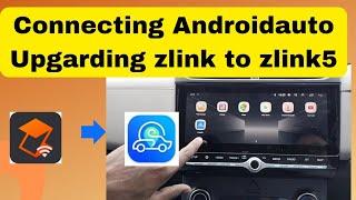 Creta Android player installing & connecting Androidauto wired//For wireless convert zlink to zlink5