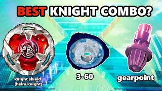 KNIGHTSHIELD 3-60 GEAR POINT A GOOD BEYBLADE X DEFENSIVE COMBO?