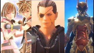 Kingdom hearts 3 Remind DLC All Endings