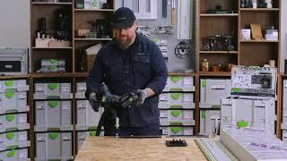 Festool ISC 240: Cutting PIR Insulation