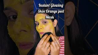 DIY Orange Peel Face Mask for Glowing Skin | Skin lightening  | Honey Fair Face Mask #shorts