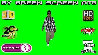 Ryder Green Screen Gta San Andreas Chroma Key  Animation 3D Effects HD Free VFX  Gta Effects