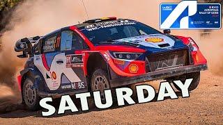 EKO Acropolis Rally Greece 2024 | Saturday Highligths - Day 2 - Actions - Mistakes and More