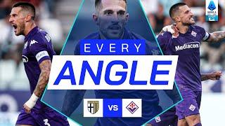 Biraghi opens his campaign with a screamer | Every Angle | Parma-Fiorentina | Serie A 2024/25