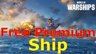 World of Warships- You Can Get A Completely Free Premium Ship RIGHT Now! Here's How! (Offer Expired)