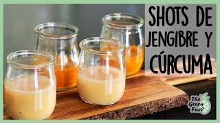 Chupitos para reforzar el sistema inmunológico | SHOTS DE JENGIBRE Y CÚRCUMA