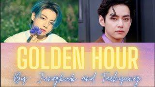 Jungkook & Taehyung - GOLDEN HOUR (Ai) | Golden hour - JVKE
