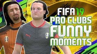 PICKED OUT THE AIR! - FIFA 19 Pro Clubs Funny Moments & Highlights! (FIFA 19 Funny Moments)