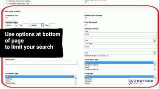 How to Find Sources through Historical Abstracts