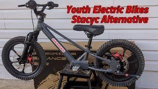 Pūr-Speed 16" vs Stacyc 16" Comparison by XRT formerly Thumpstar / Orion Youth Electric Balance Bike