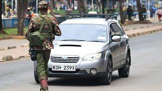 DRAMA :Police officers MISTAKENLY CONFRONT flying squads in a Subaru | Nane Nane protests| Plug Tv