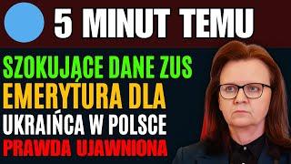  5 MINUT TEMU: Szokujące dane ZUS! Emerytura dla Ukraińca w Polsce – Prawda ujawniona