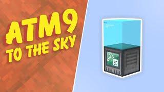 All The Mods 9 To The Sky EP4 Rftools Builder & Building Gadgets Base Building Tools