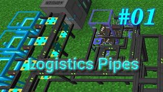 GTNH Player's Guide to Logistics Pipes 01: Basics of Logistics Pipes