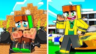 Fui de POBRE a MILIONÁRIO no Minecraft!