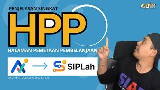 HPP (HALAMAN PEMETAAN PEMBELANJAAN) SIPLAH-ARKAS _Penjelasan Singkat Biar tidak salah Belanja