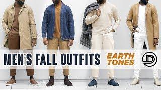 4 SIMPLE HOLIDAY OUTFITS (Earth Tones) Men’s Fashion | Outfit Inspiration