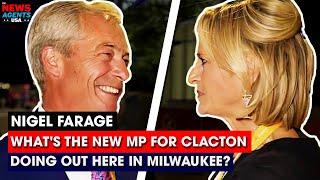 Maitlis to Farage: What is Clacton's new MP doing in America? | The News Agents