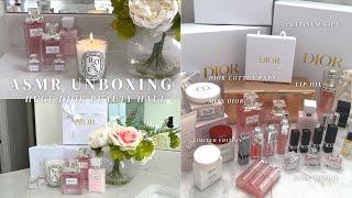 ASMR Unboxing | *HUGE* $600 Dior Beauty Haul + SO MANY GIFTS & SAMPLES