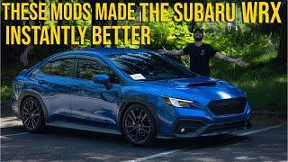 Making the 2023 Subaru WRX a better car! I Actually Like This thing!