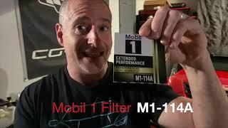 Common mistake - problem on First / any oil change for C8 corvette stingray. Mobil 1 Dexos Filter