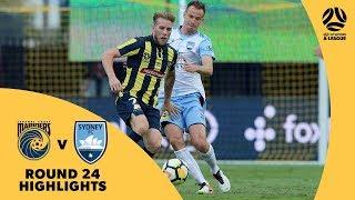 Hyundai A-League 2017/18 Round 24: Central Coast Mariners 1 - 2 Sydney FC