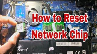 Fix 100%WiFi Not showing In Settings On Windows 10 Network Missing And Reset Chip#macnitesh