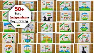 Independence Day Drawing Easy / Independence Day Poster Drawing / 15 August Drawing / Drawing