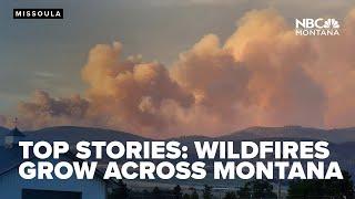 TOP STORIES: Hot, dry with gusty winds, wildfires grow across state, assassination attempt