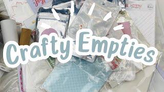 CRAFTY EMPTIES!  /// Collab with Cheryl Guerreiro