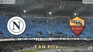 51,000 Ultras Napoli Attended The Napoli vs AS Roma Match