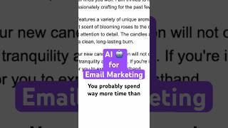 How to Use AI for Email Marketing #ChatGPT #jasper #Emailmarketing