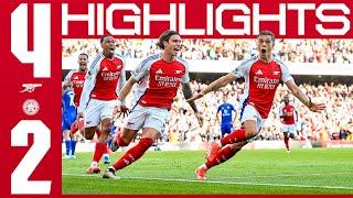 A BIG WIN!  | HIGHLIGHTS | Arsenal vs Leicester City (4-2) | Martinelli, Trossard x2, Havertz | PL