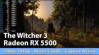 AMD Radeon RX 5500 XT Test - The Witcher 3