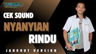 CEK SOUND - NYANYIAN RINDU -cover kendang versi ludruk/ jhandut