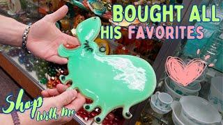 Bought ALL His FAVORITES | Shop With Me at The Vintage Kitchen | Reselling