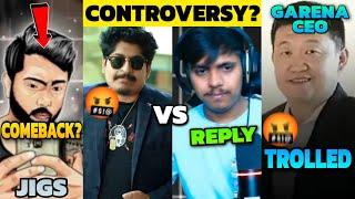 Gyan Gaming Vs Kaal Yt Controversy? || Jigs Comeback? | Amit bhai Reply On Admin Vs Youtubers