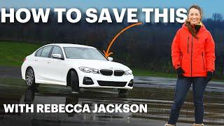 How to control a sliding car in winter – with Rebecca Jackson