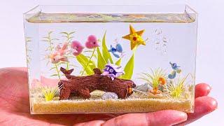 Miniature Pokemon Aquarium - Polymer Clay Tutorial