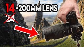 Taking my 24-200mm lens on an adventure in Scotland (and using it for wider shots)